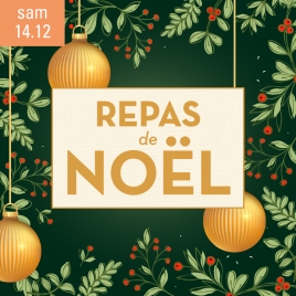 Repas arbre de noël à Baviller