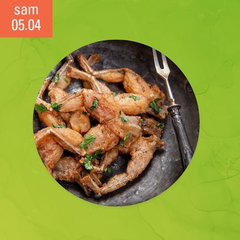 Traditionnel repas des Grenouilles à Pesmes