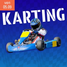 soirée karting à Pusey