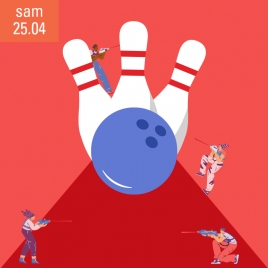 Bowling / laser game