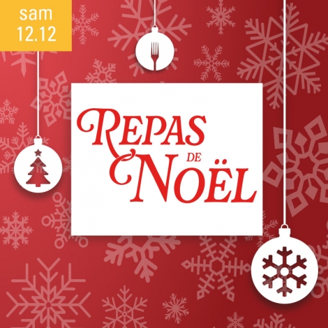Repas arbre de noël à Bart